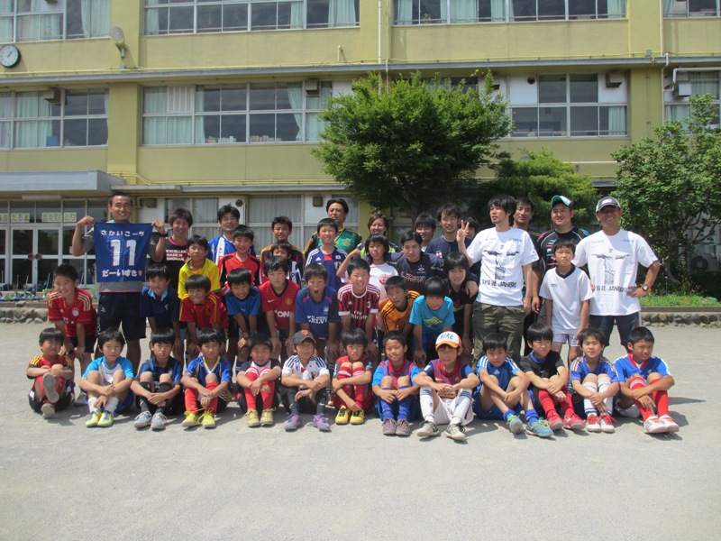 つくし野サッカースポーツ少年団に出前サッカーをしてきました Fc町田ゼルビア オフィシャルサイト